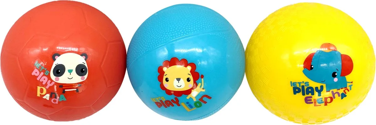 Baby 3 Zachte Stuiterende Ballen fra Fisher-Price i Flerfarvet – produktbillede