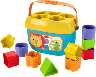 Baby's Eerste Blokken - Blokkendoos van Fisher-Price in Meerkleurig – productfoto 1 van 5