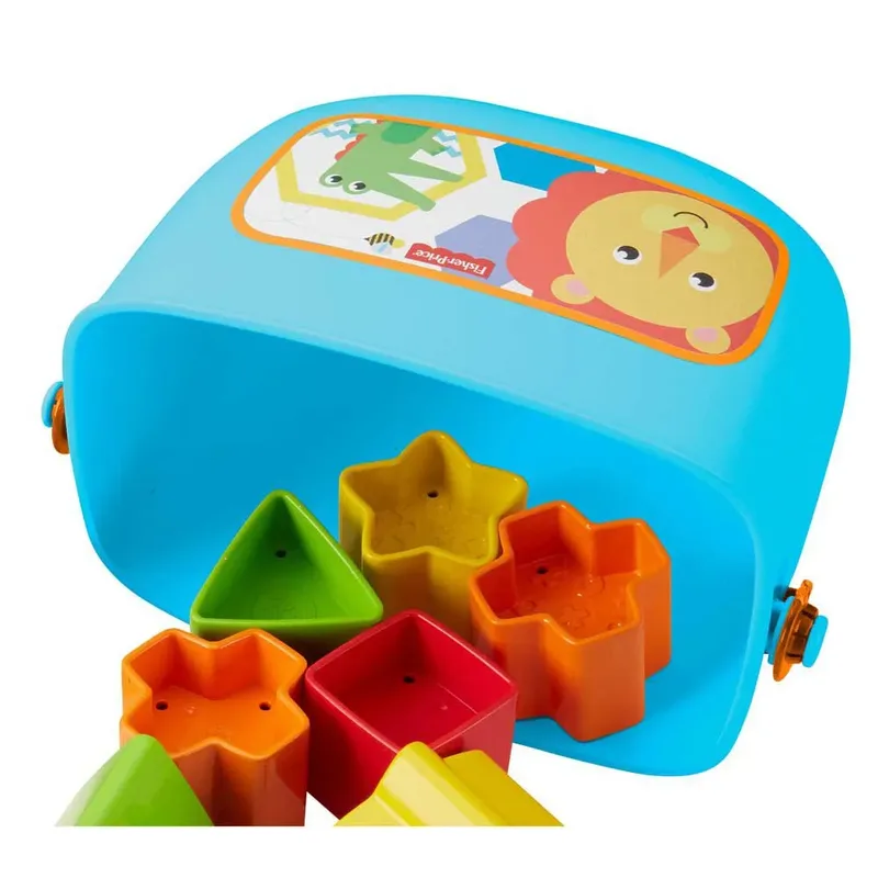 Baby's Eerste Blokken - Blokkendoos van Fisher-Price in Meerkleurig – productfoto 4 van 5