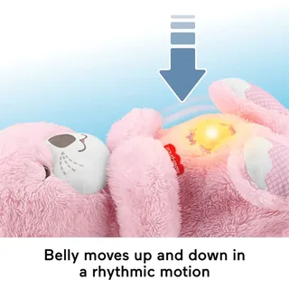 Bedtijd Otter - pluchen babyspeelgoed by Fisher-Price in Pink – product photo 3 of 5