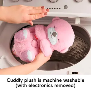 Bedtijd Otter - pluchen babyspeelgoed by Fisher-Price in Pink – product photo 4 of 5