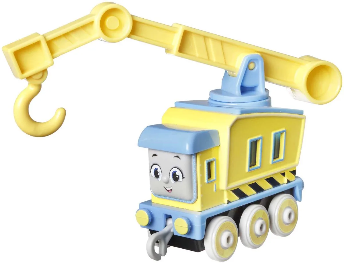 Carly - Thomas de Trein - Trackmaster Push Along (Metal Train) från Fisher-Price i Flerfärgad – produktbild