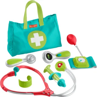 Doktersset - Speelgoedoktersset från Fisher-Price i Grön – produktbild 1 av 5