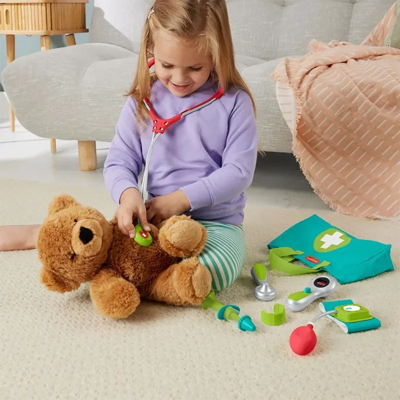 Doktersset - Speelgoedoktersset från Fisher-Price i Grön – produktbild 5 av 5