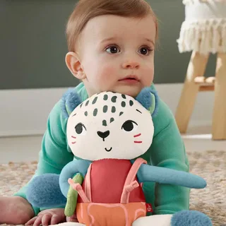 Duurzame Sneeuwluipaardknuffel by Fisher-Price – product photo 4 of 6