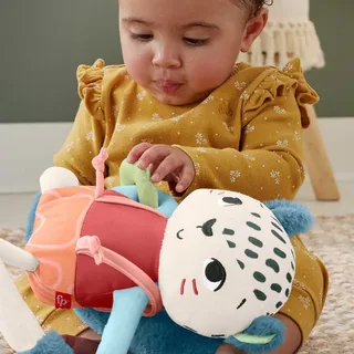 Duurzame Sneeuwluipaardknuffel by Fisher-Price – product photo 3 of 6
