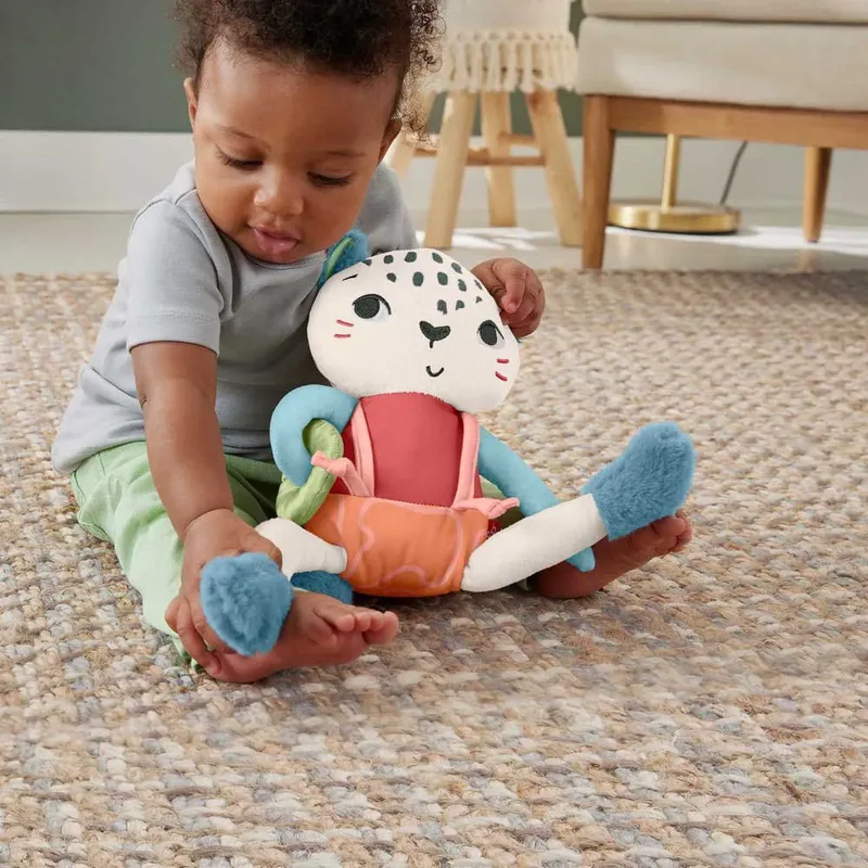 Duurzame Sneeuwluipaardknuffel by Fisher-Price – product photo 2 of 6