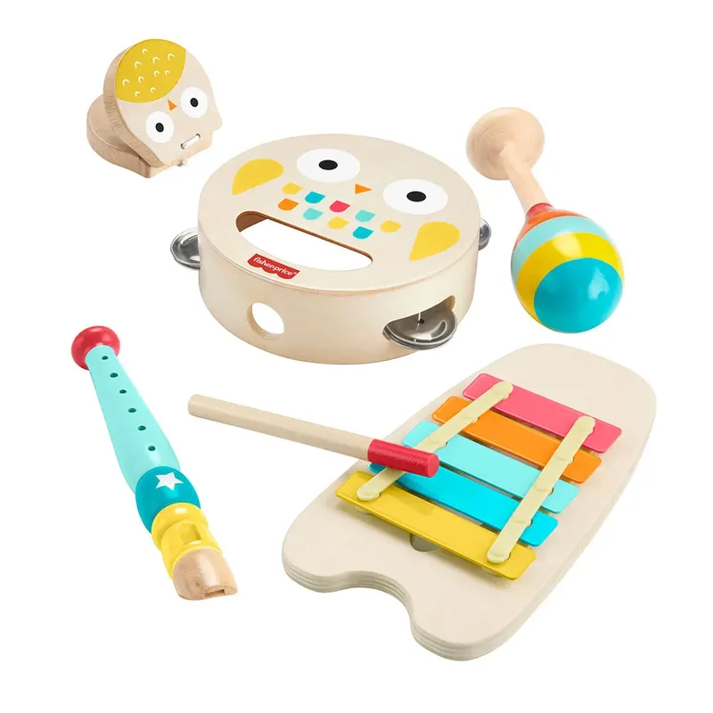 Houten Muziekinstrumentenset de Fisher-Price – photo du produit