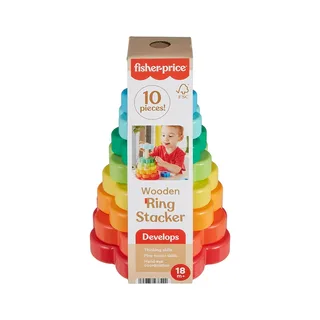 Houten Piramide by Fisher-Price – product photo 4 of 6