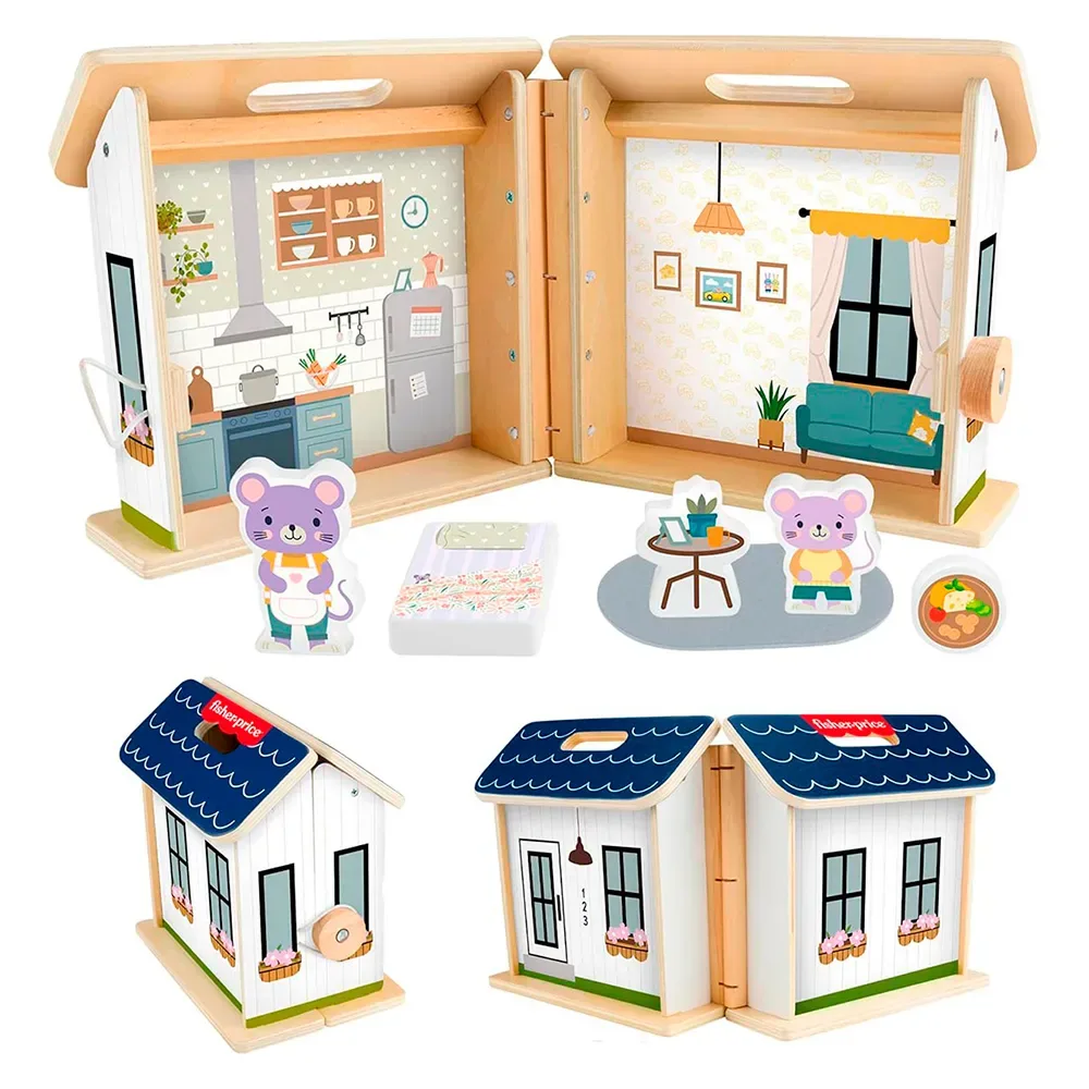 Houten Poppenhuis de Fisher-Price – photo du produit