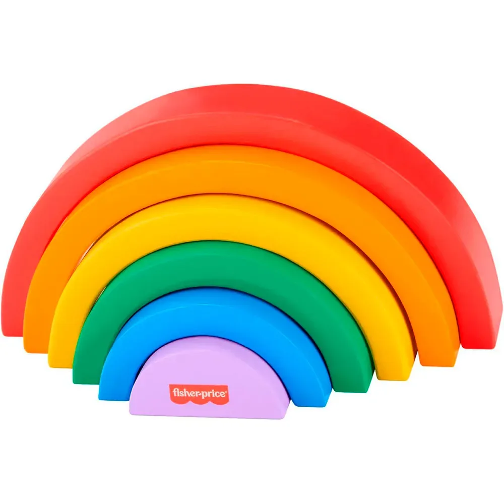 Stapel-regenbogen Aus Holz von Fisher-Price – Produktfoto