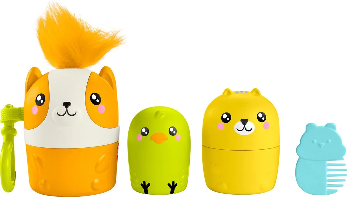 Huisdierten Nestspeelgoed - Met reisklem by Fisher-Price in Multicolour – product photo
