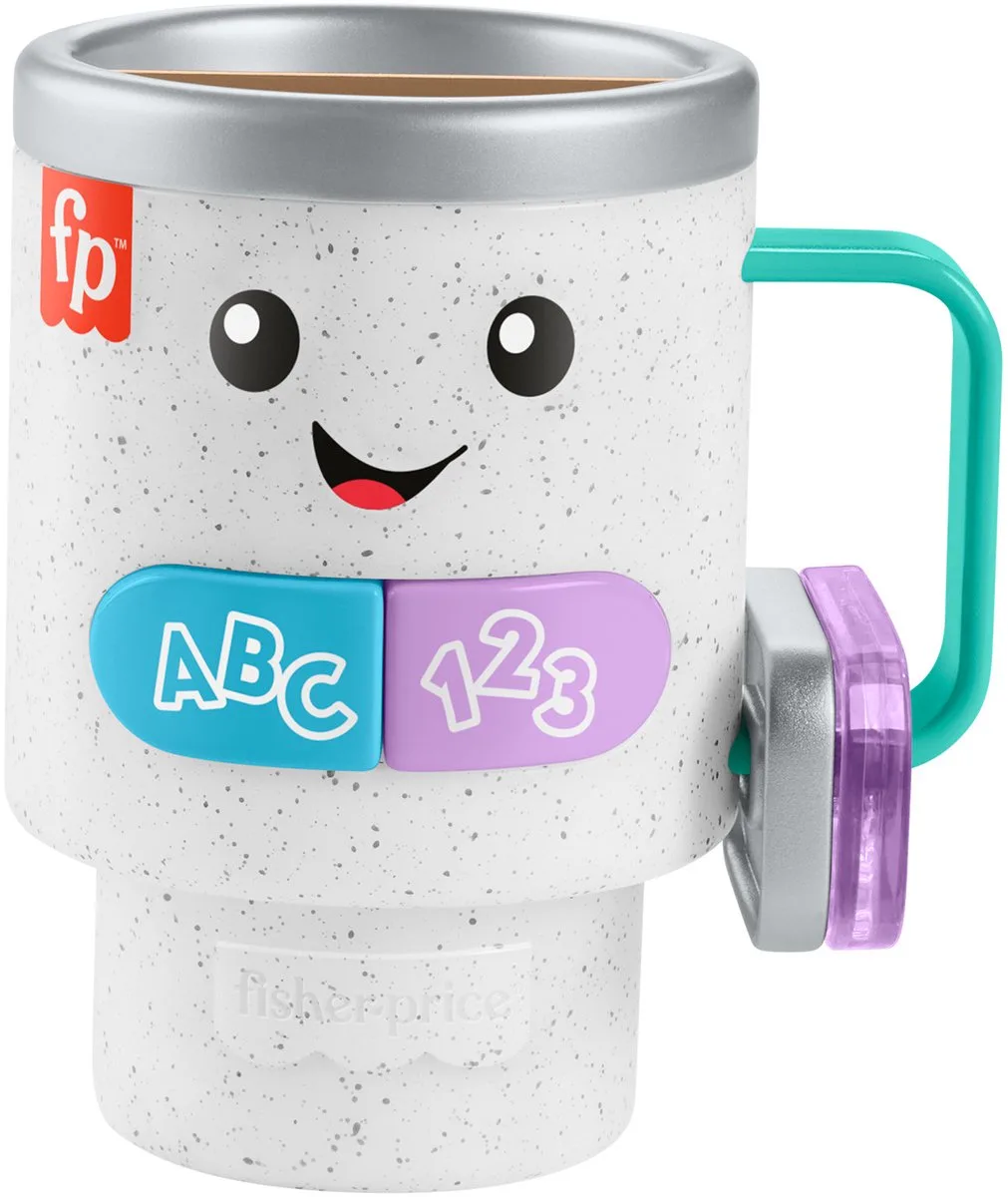 HXF49 – Interactief Mok Speelgoed – Lampjes en Liedjes by Fisher-Price in Multicolour – product photo
