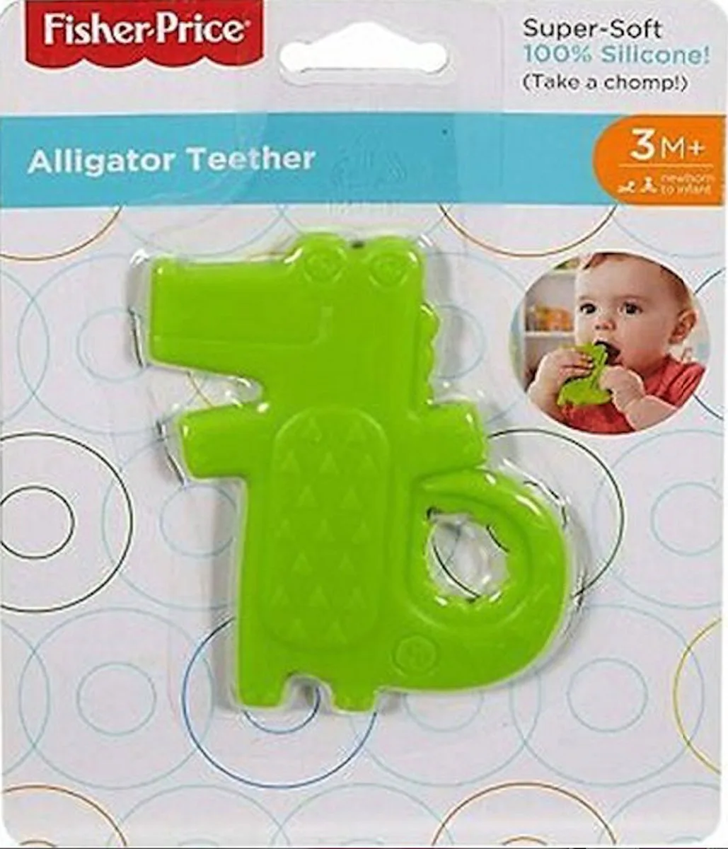 krokodil bijt-figuur 3M+ by Fisher-Price in Green – product photo