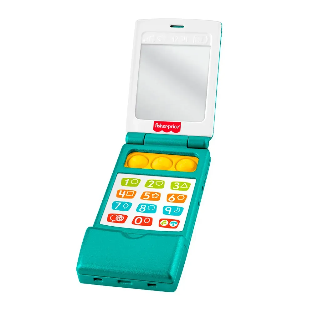 Lach & Leer Mobiele Telefoon Meertalig van Fisher-Price – productfoto