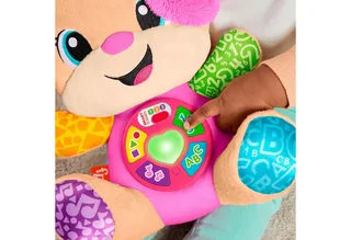 Leerplezier Meegroeispeelgoed Zusje - Muzikale Knuffel von Fisher-Price in Rosa – Produktfoto 5 von 5