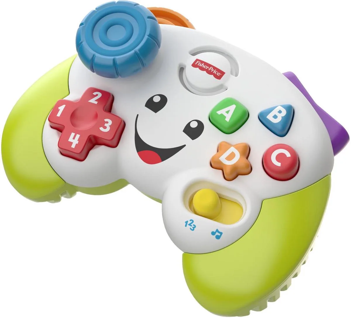 Leerplezier Spelen en Leren Controller - Muzikaal babyspeelgoed met lichtjes van Fisher-Price in Meerkleurig – productfoto