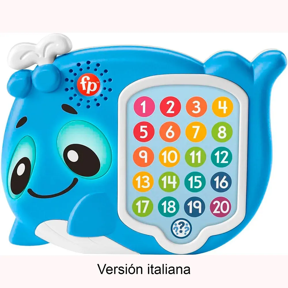 Linkimals Interaktiver Wal In Italienisch von Fisher-Price – Produktfoto