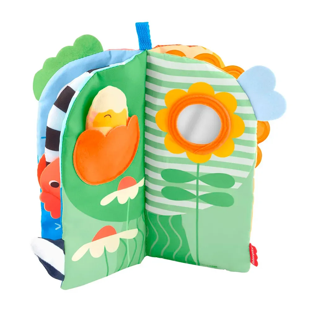 Sensorische Jahreszeiten Weiches Buch von Fisher-Price – Produktfoto