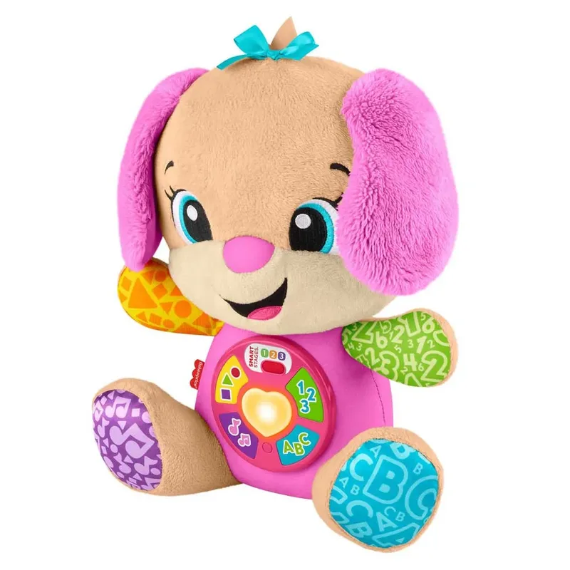 Pluche Hond Lach En Leer de Fisher-Price – photo du produit