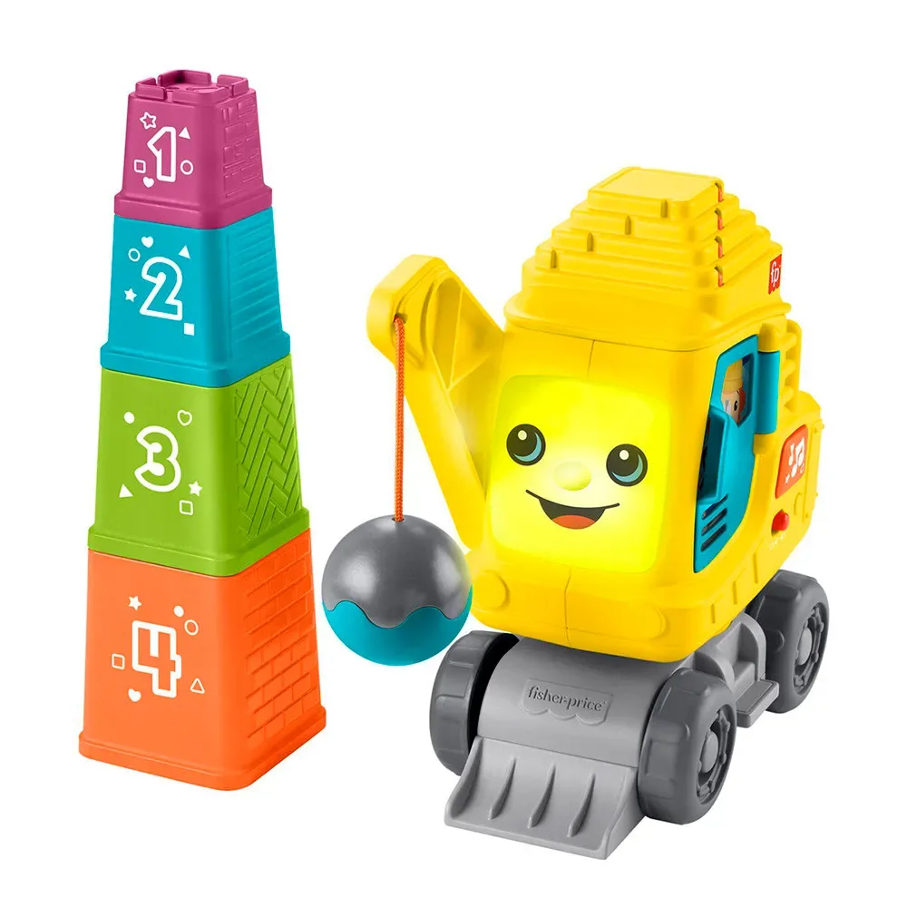Räkna Och Stapla Kran (jff16) Leksak von Fisher-Price – Produktfoto