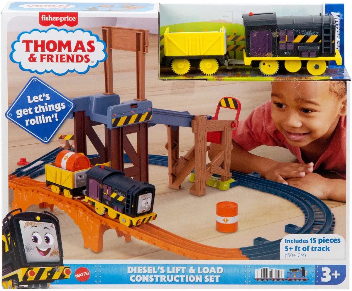 Thomas and Friends - Diesel Lift & Load Bouwset by Fisher-Price in Multicolour – product photo