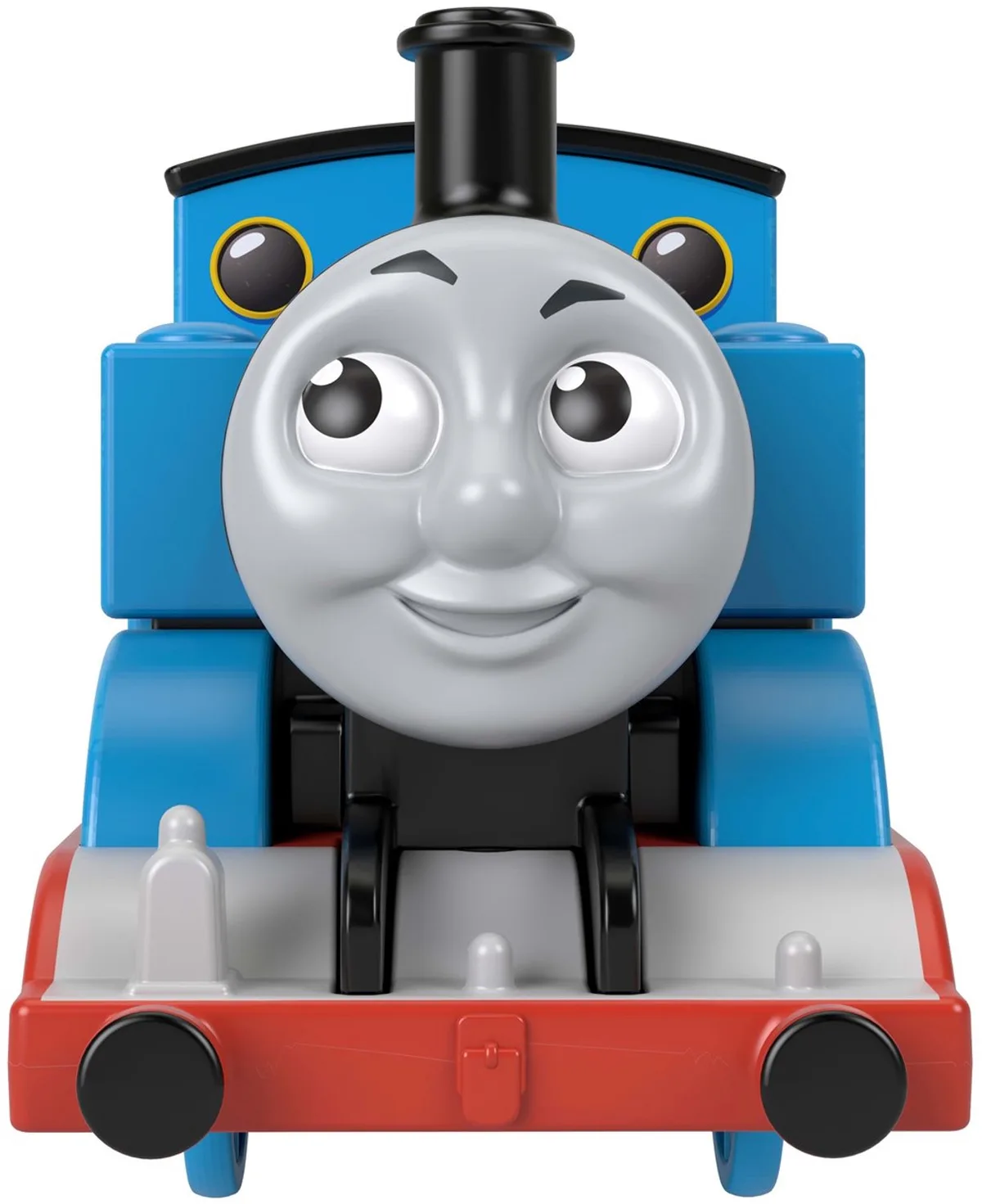 Thomas de Trein klassieke Thomas met 2 wagons - gemotoriseerde trein fra Fisher-Price i Blå – produktbillede