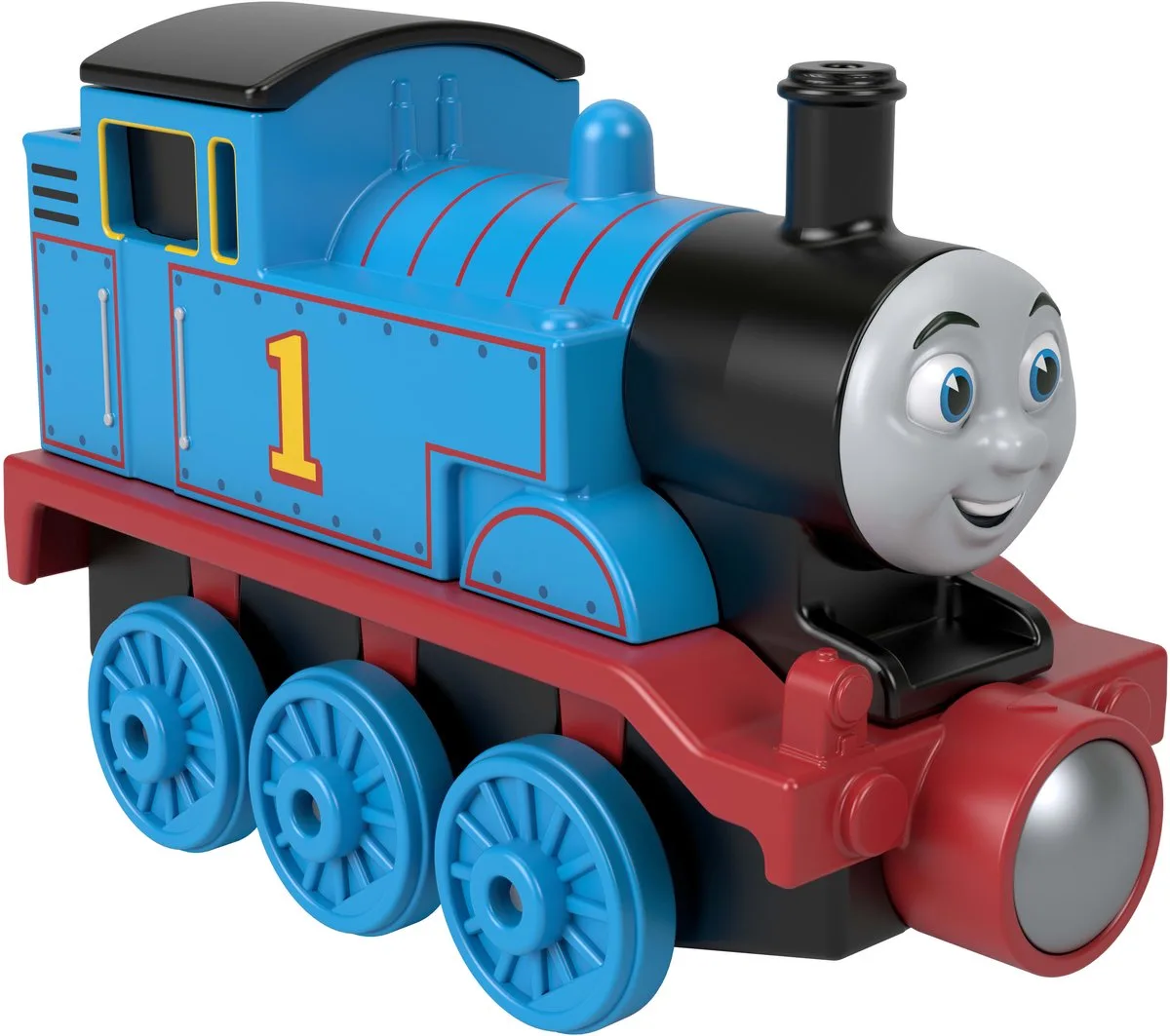 Thomas de Trein - Thomas - Kleine metalen locomotief de Fisher-Price en Multicolore – photo du produit