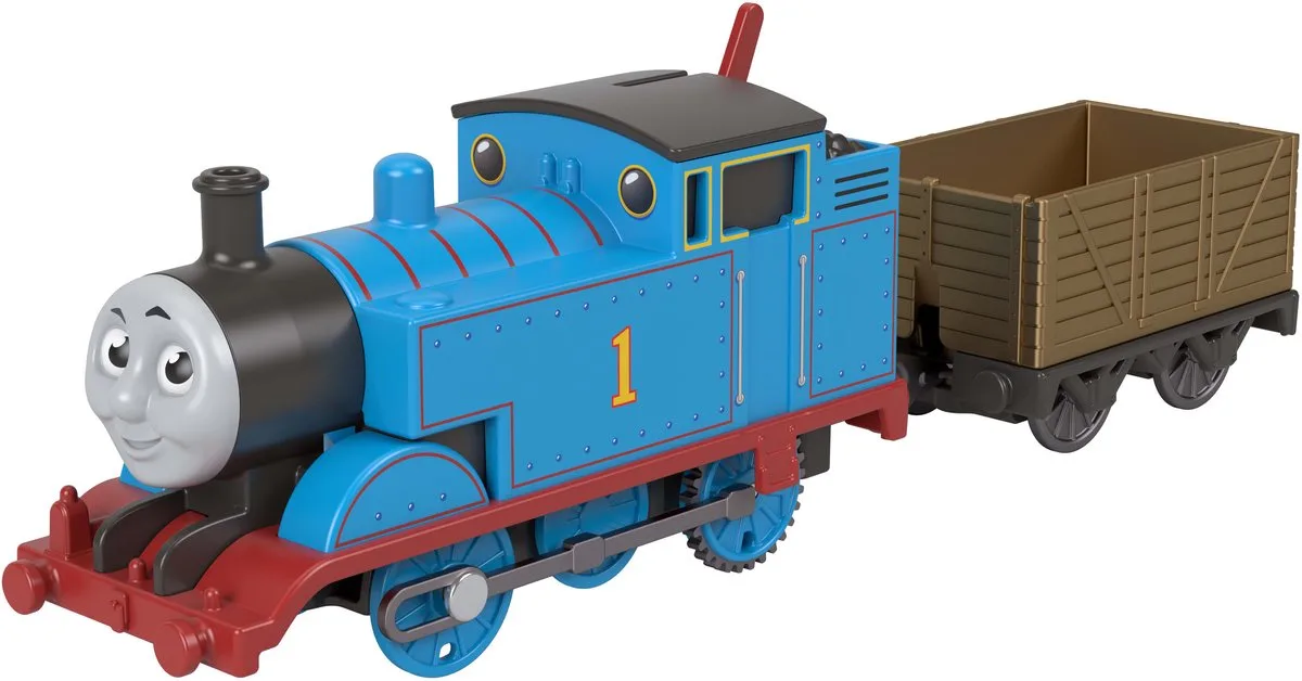 Thomas & Friends Classic Thomas Motorized Engine fra Fisher-Price i Blå, Rød – produktbillede