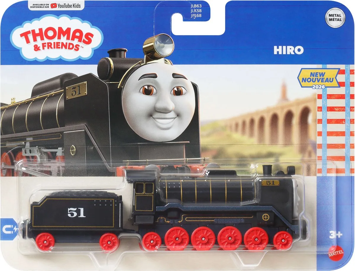 Thomas & Friends Deluxe Die-Cast Hiro & Accessory de Fisher-Price en Multicolore – photo du produit