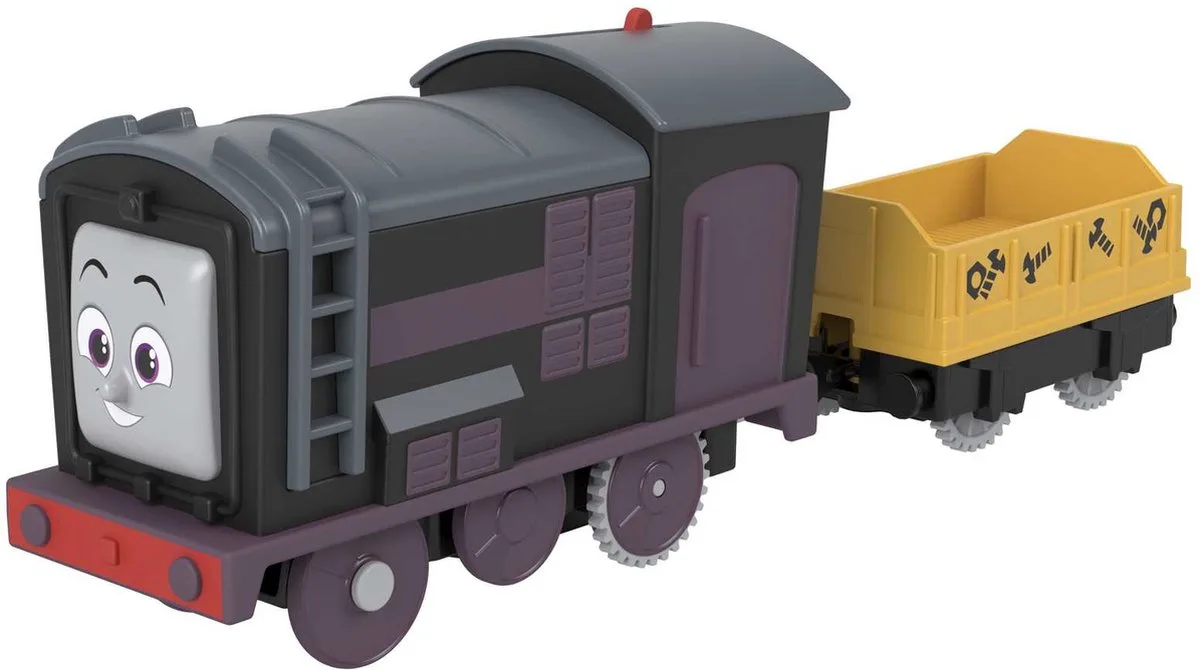 Thomas & Friends Gemotoriseerde Locomotief Diesel fra Fisher-Price i Sort – produktbillede