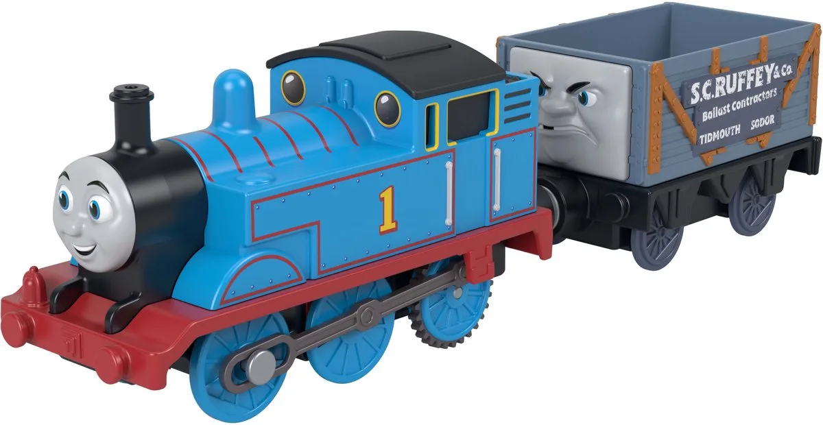 Thomas & Friends Motorized Thomas & S.C. Ruffey Engines de Fisher-Price en Multicolore – photo du produit