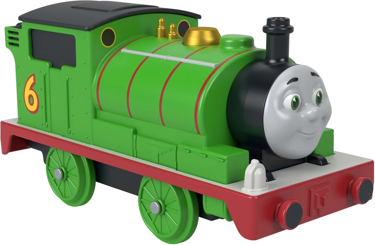 Thomas & Friends Story Talkers Percy Engine by Fisher-Price in Green, Black – product photo