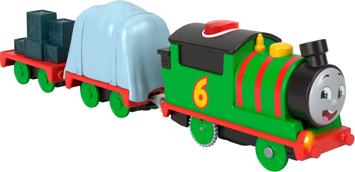 Thomas & Friends Talking Percy Engine fra Fisher-Price i Flerfarvet – produktbillede