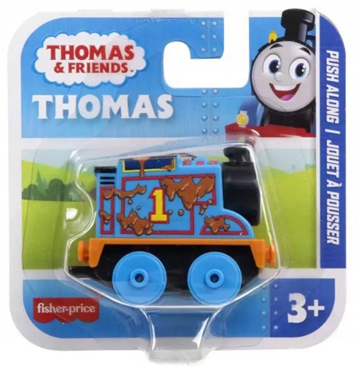 Thomas & Friends Trein Wagon 6cm - Vanaf 3 Jaar de Fisher-Price en Bleu – photo du produit
