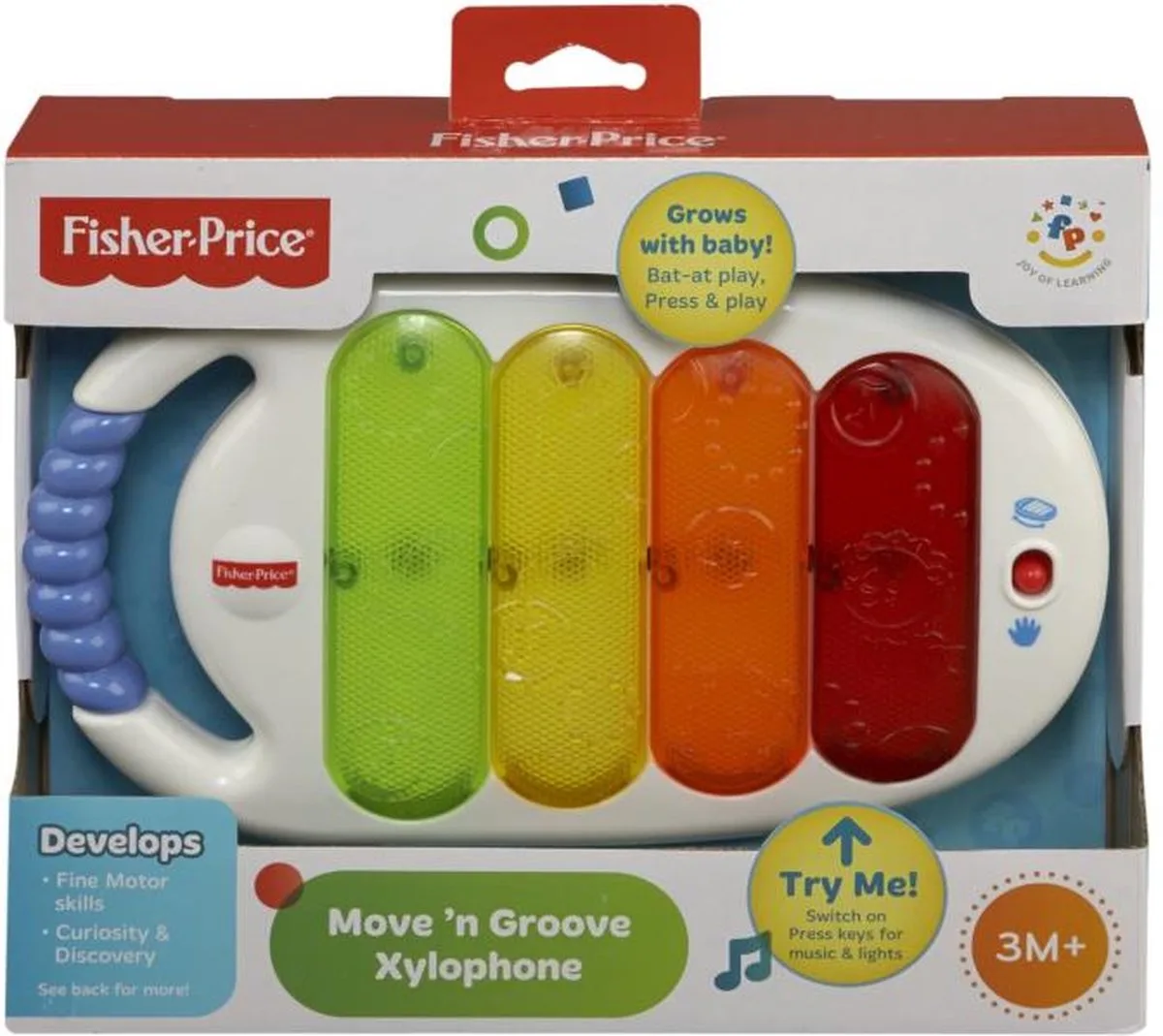 Xylofoon - 3+ maanden van Fisher-Price in Meerkleurig – productfoto