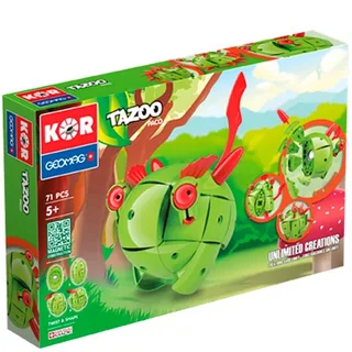 KOR Tazoo Paco bouwset - 71 stuks fra Geomag – produktbillede 1 af 2