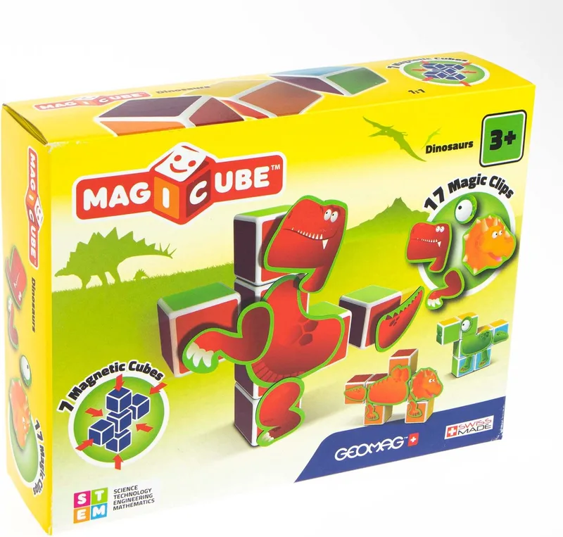 MagiCube Dinosaurs - 24 delig by Geomag in Multicolor – product photo
