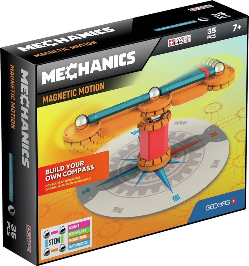 Mechanics Motion - Magnetische blokken / 35 elementen GEO-770 von Geomag in Mehrfarbig – Produktfoto