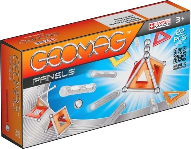 Panels 22-teilig fra Geomag i Zilver – produktbillede