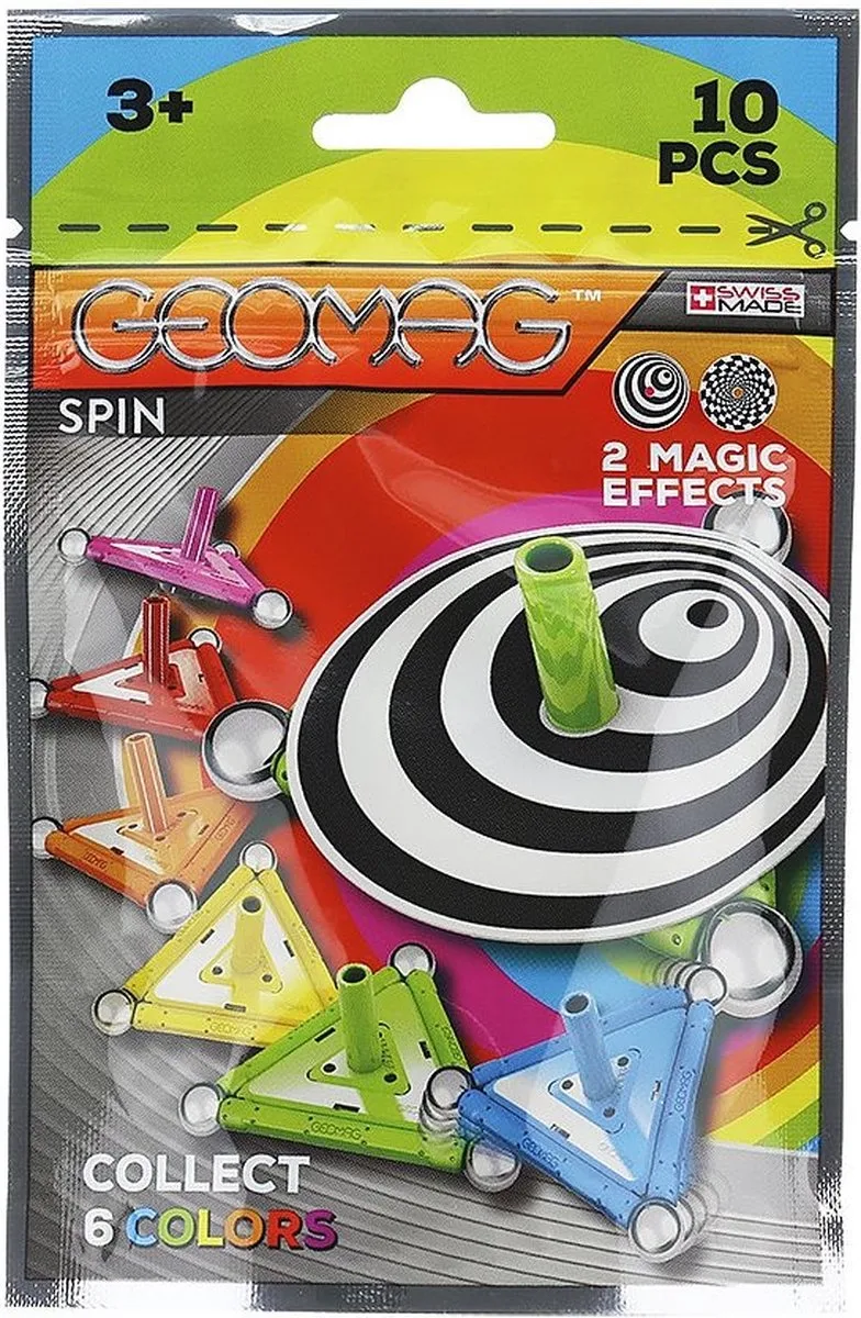 Spinner 10-delig de Geomag en Multicolor – photo du produit