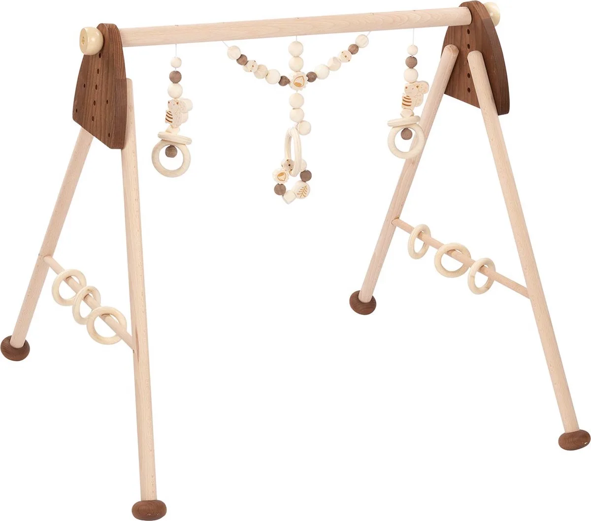 Baby Gym: EEKHOORN 63x55x53cm, 6 verstelbare hoogtes, hout van Goki in Natuurlijk – productfoto