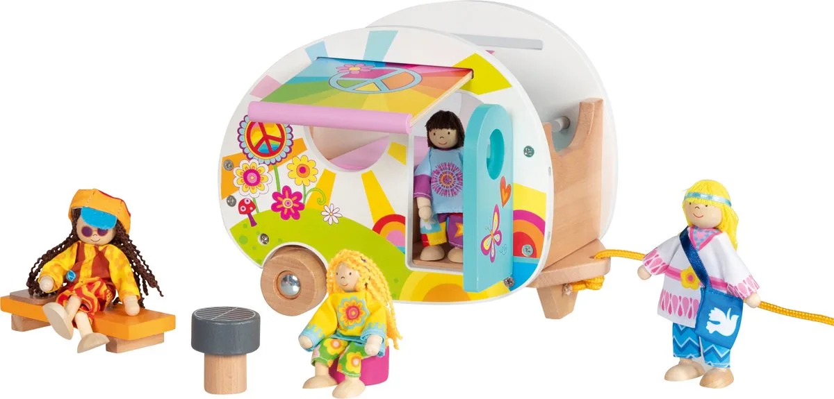 Doll's House, Caravan by Goki in Multicolour – product photo