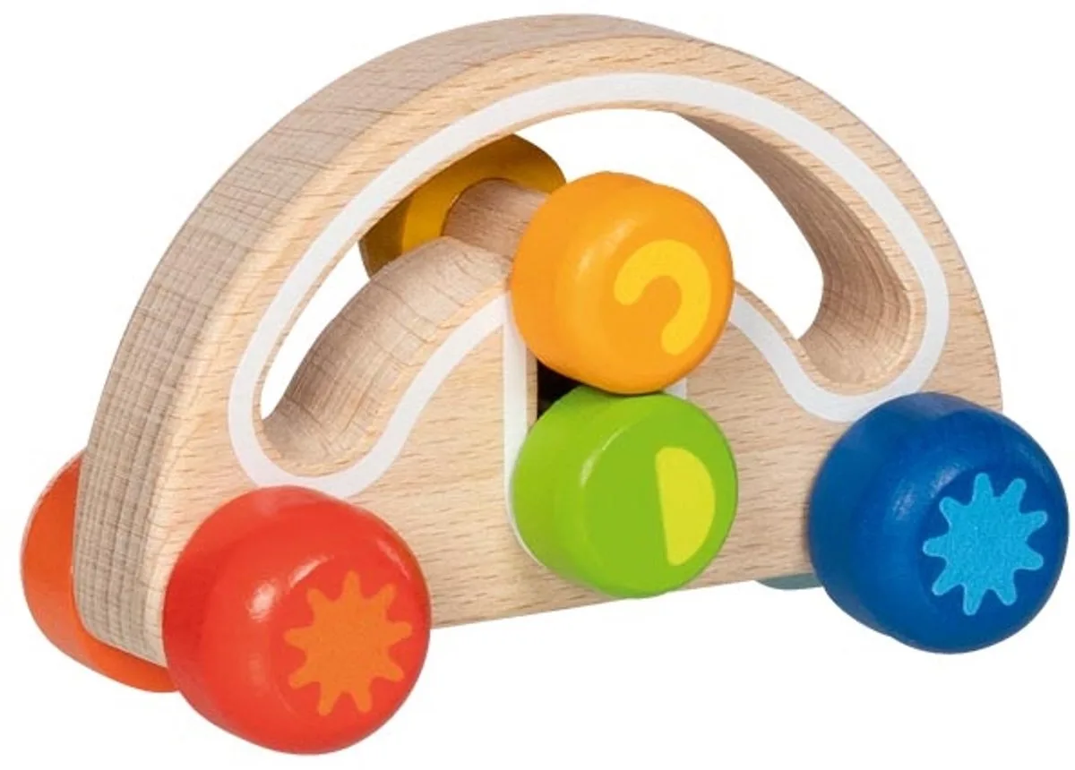 Houten Voertuig - Twirly-Wirly - 13 Delen - 1 Jaar de Goki en Multicolore – photo du produit