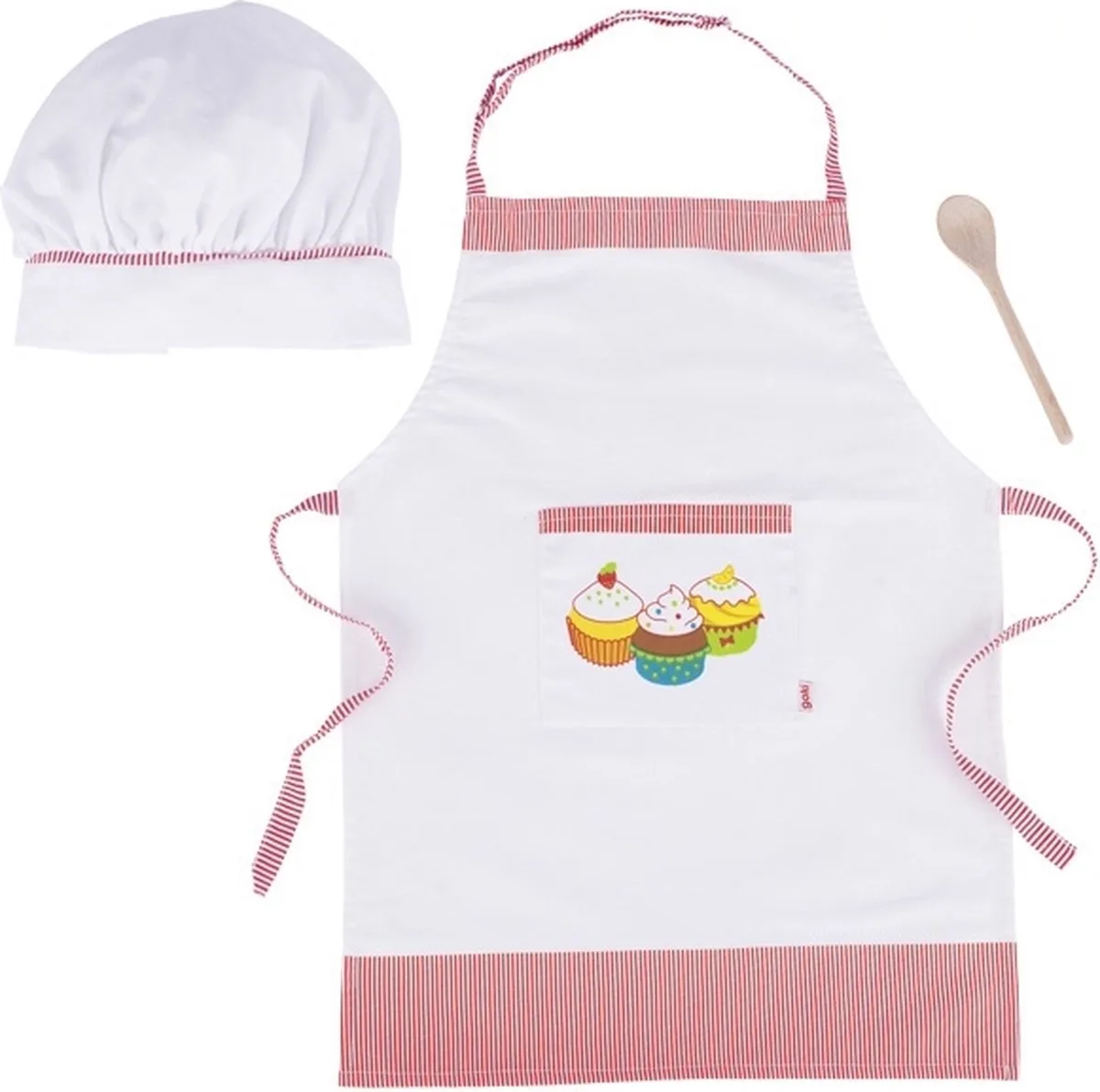 Keuken Kookset, 3dlg. by Goki in White – product photo