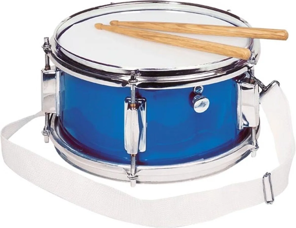 Kinderinstrumenten - Trommel - Blauw - 3 Jaar de Goki en Bleu – photo du produit