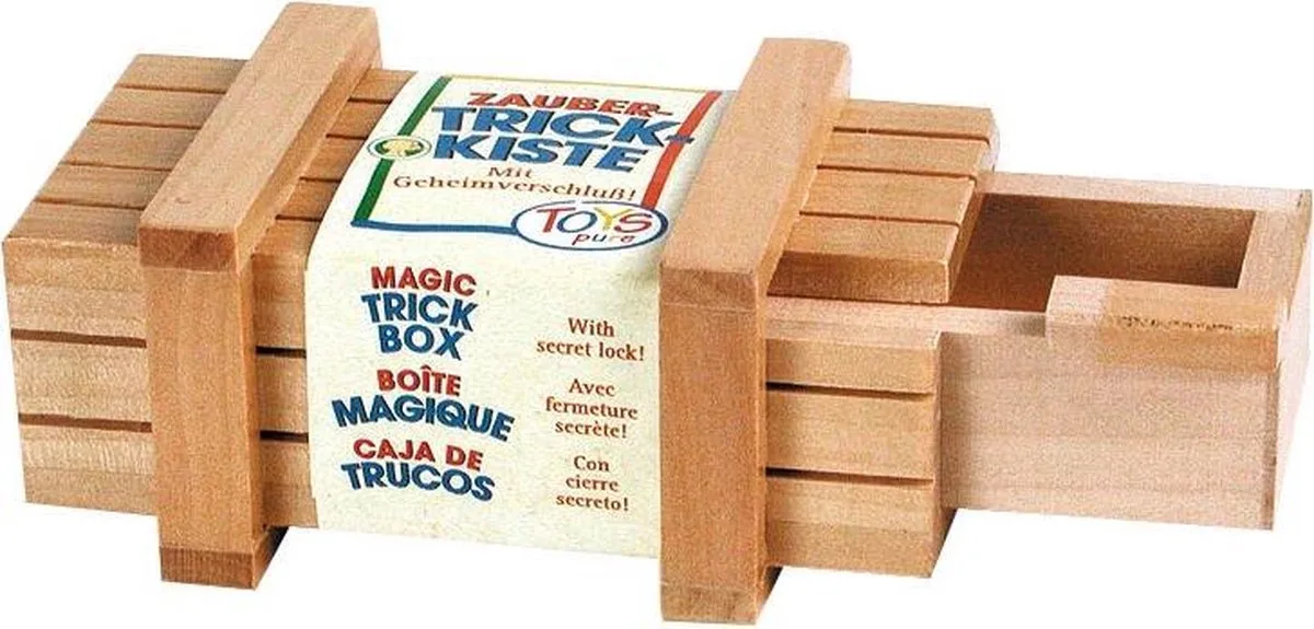 Magie - Toverdoos - Met Verborgen Opening - 10,5X6,5X4,5Cm - 3 Jaar van Goki in Meerkleurig – productfoto
