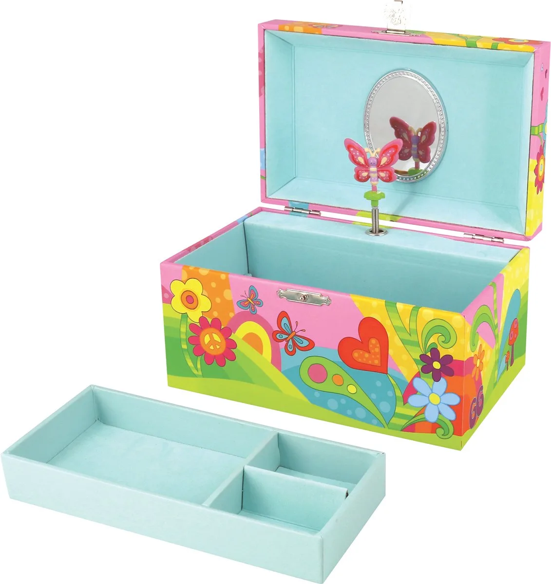Musical Box, Butterfly Meadow de Goki en Multicolore – photo du produit