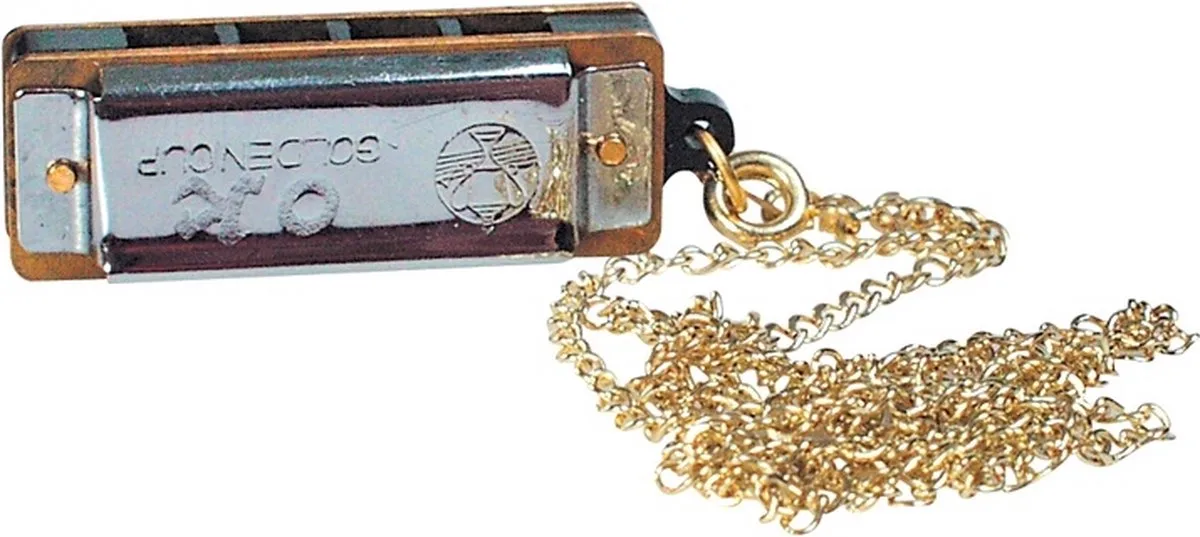 Muziek - Mondharmonica Mini - L4Cm - 8 Tonen - 3 Jaar de Goki en Multicolore – photo du produit