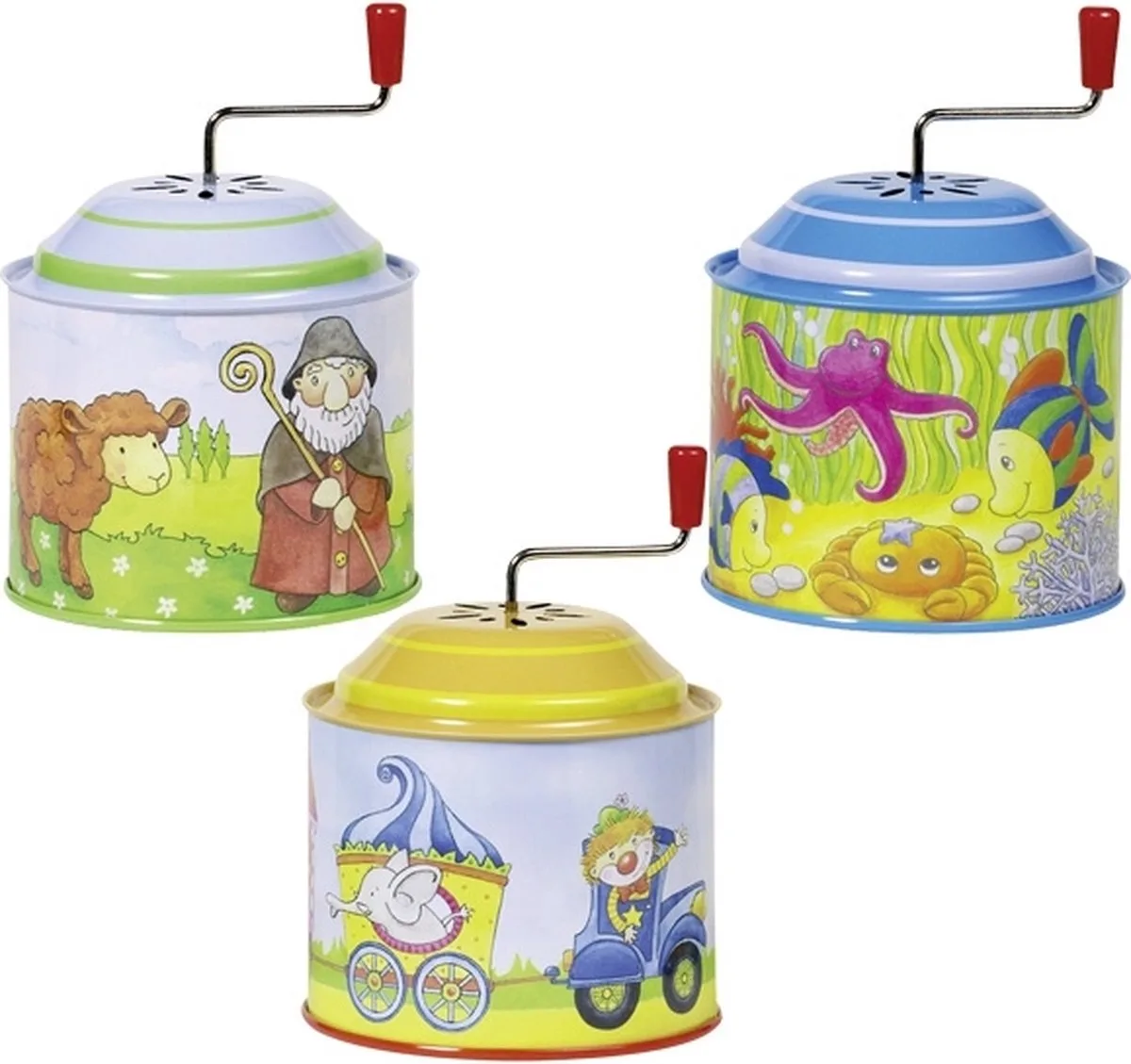 Muziekdoos - Blik by Goki in Multicolour – product photo